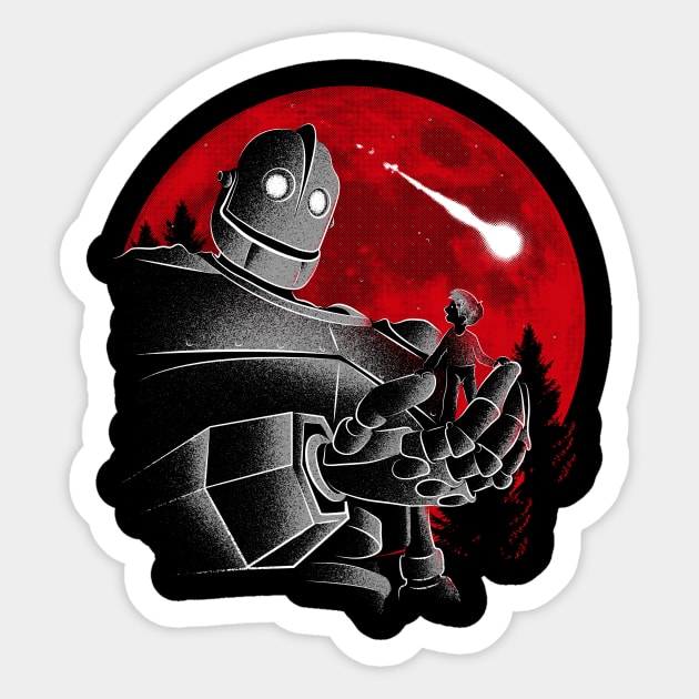 My Iron Friend Sticker by Riverart